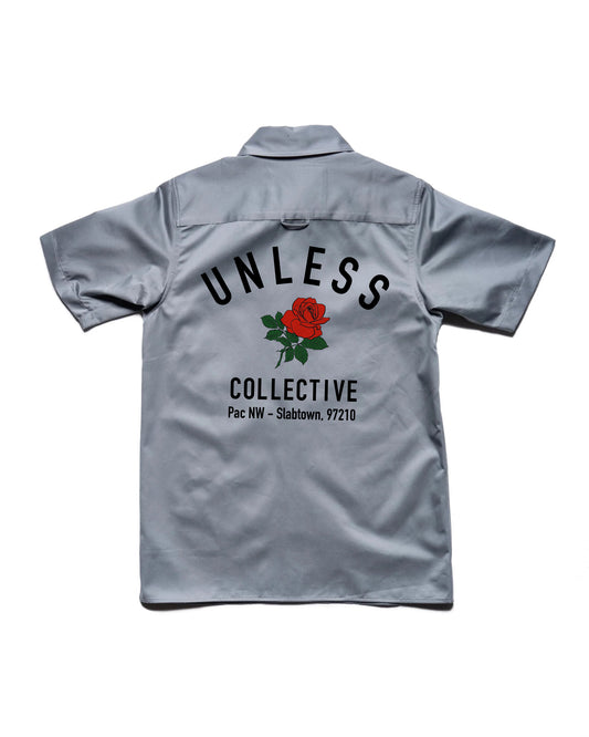 "UNLESS" Printed work shirt