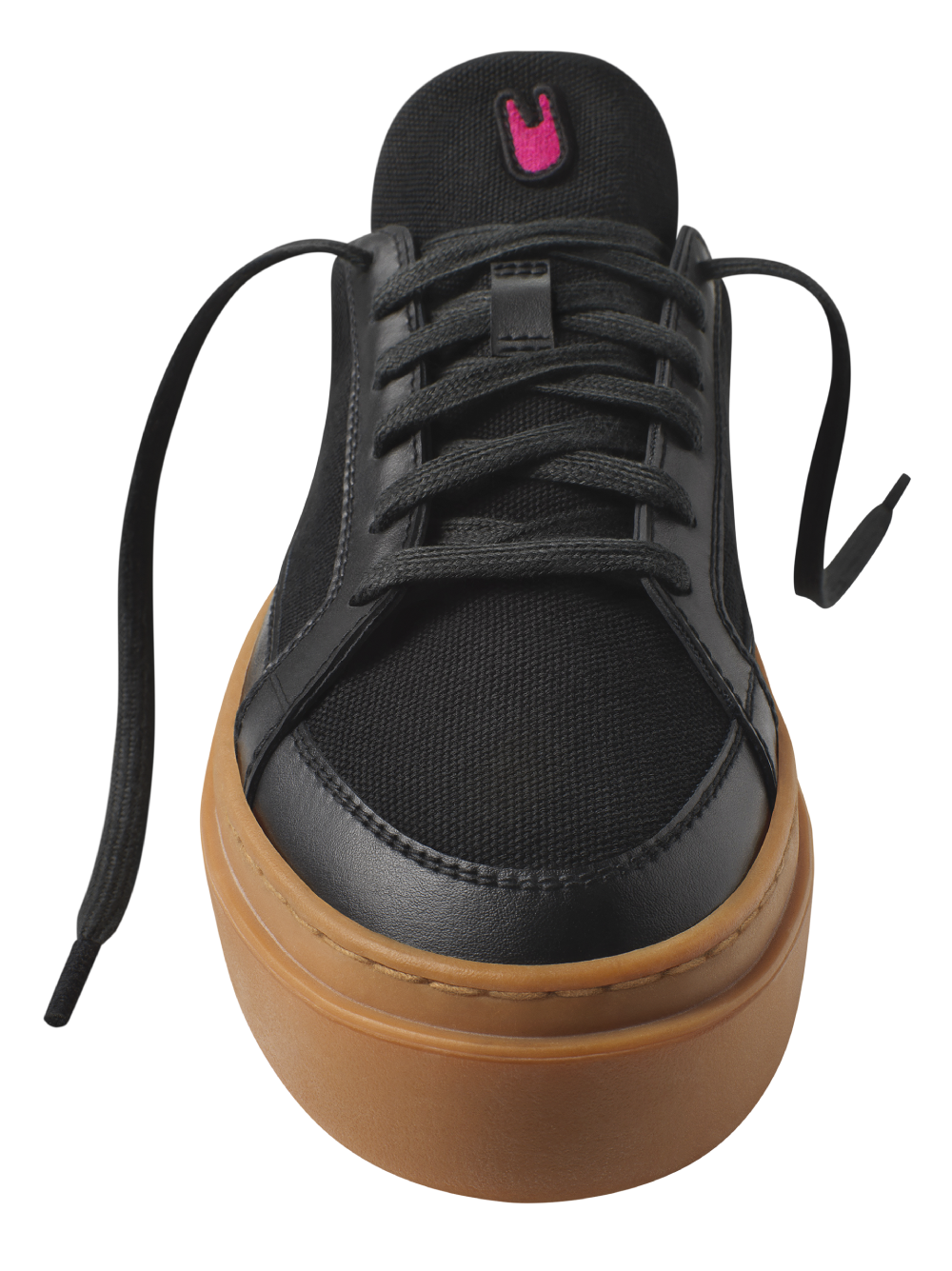The denerate sneaker in black