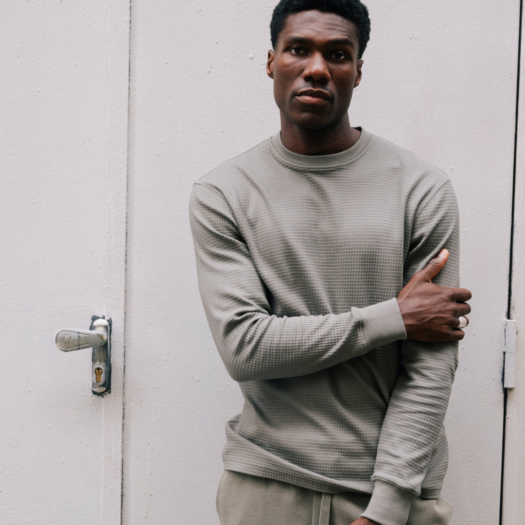 Waffle Long Sleeve Tee