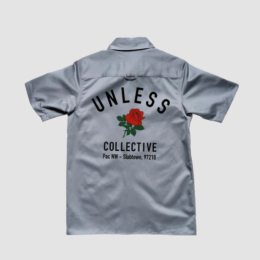 "UNLESS" Printed work shirt