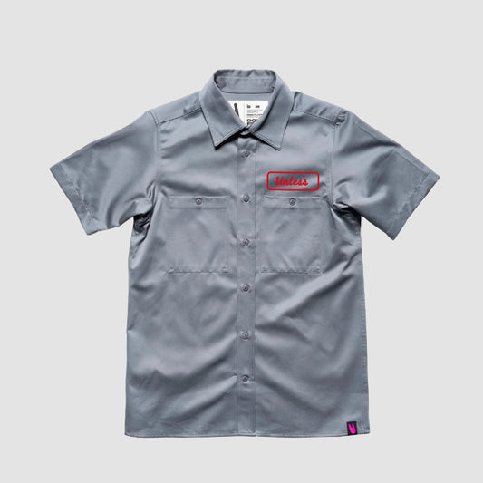 "UNLESS" Printed work shirt
