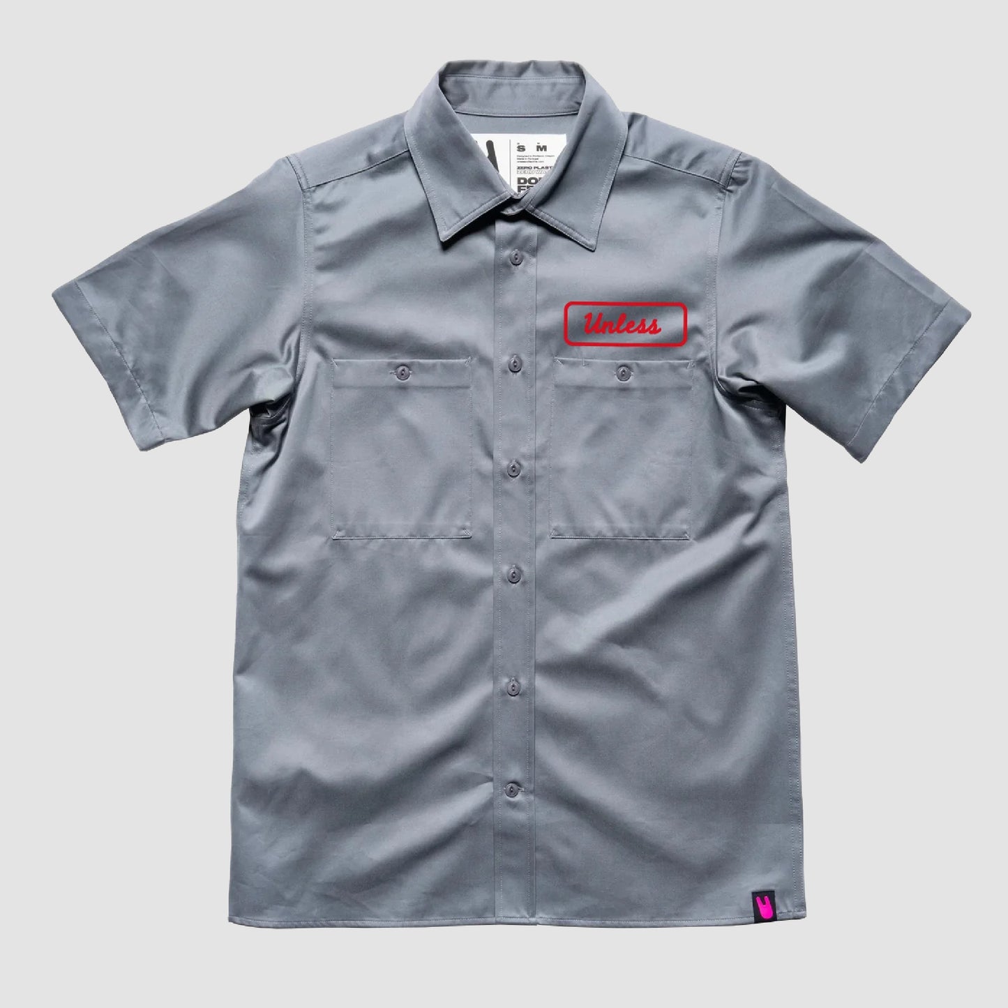 "UNLESS" Printed work shirt