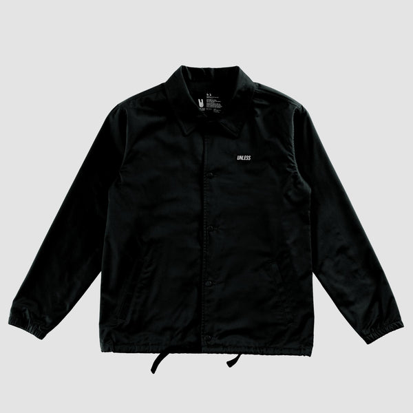 ジャケット・アウター Coach Black Coat Coaches Jacket