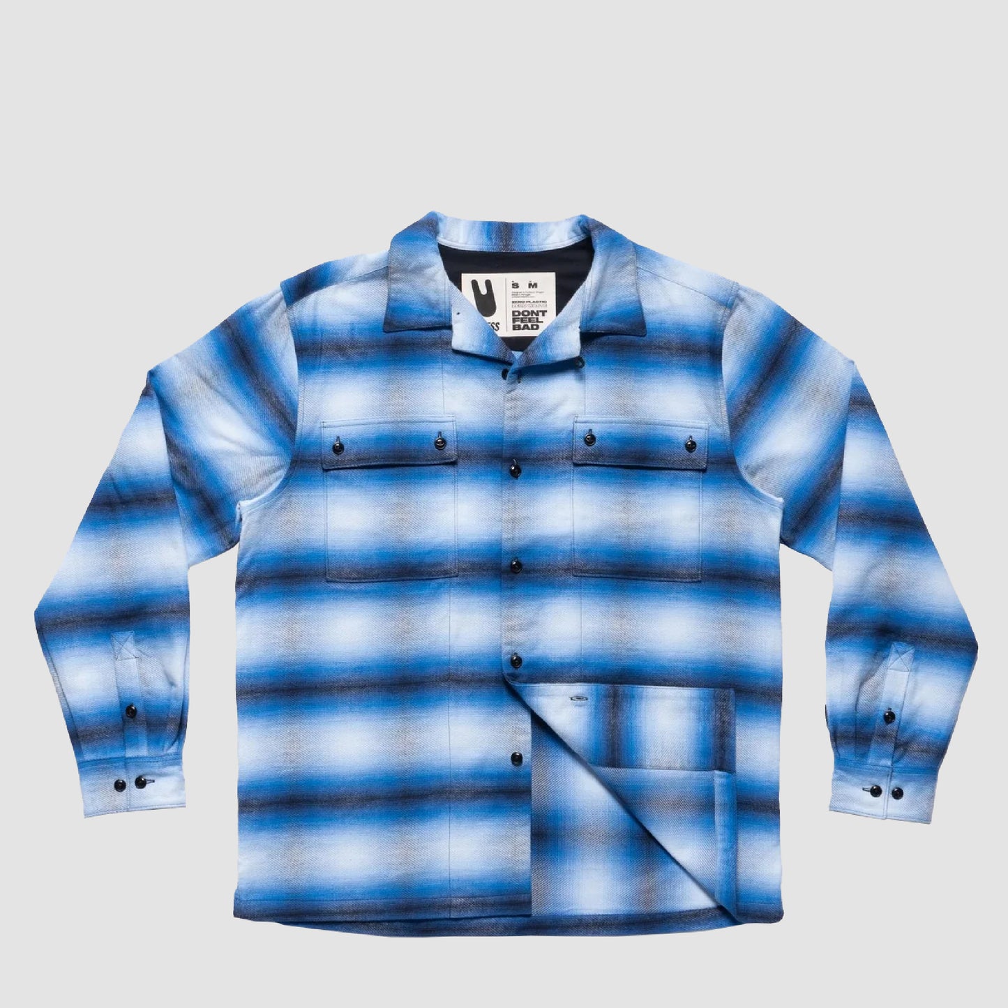 Ombre Flannel Shirt