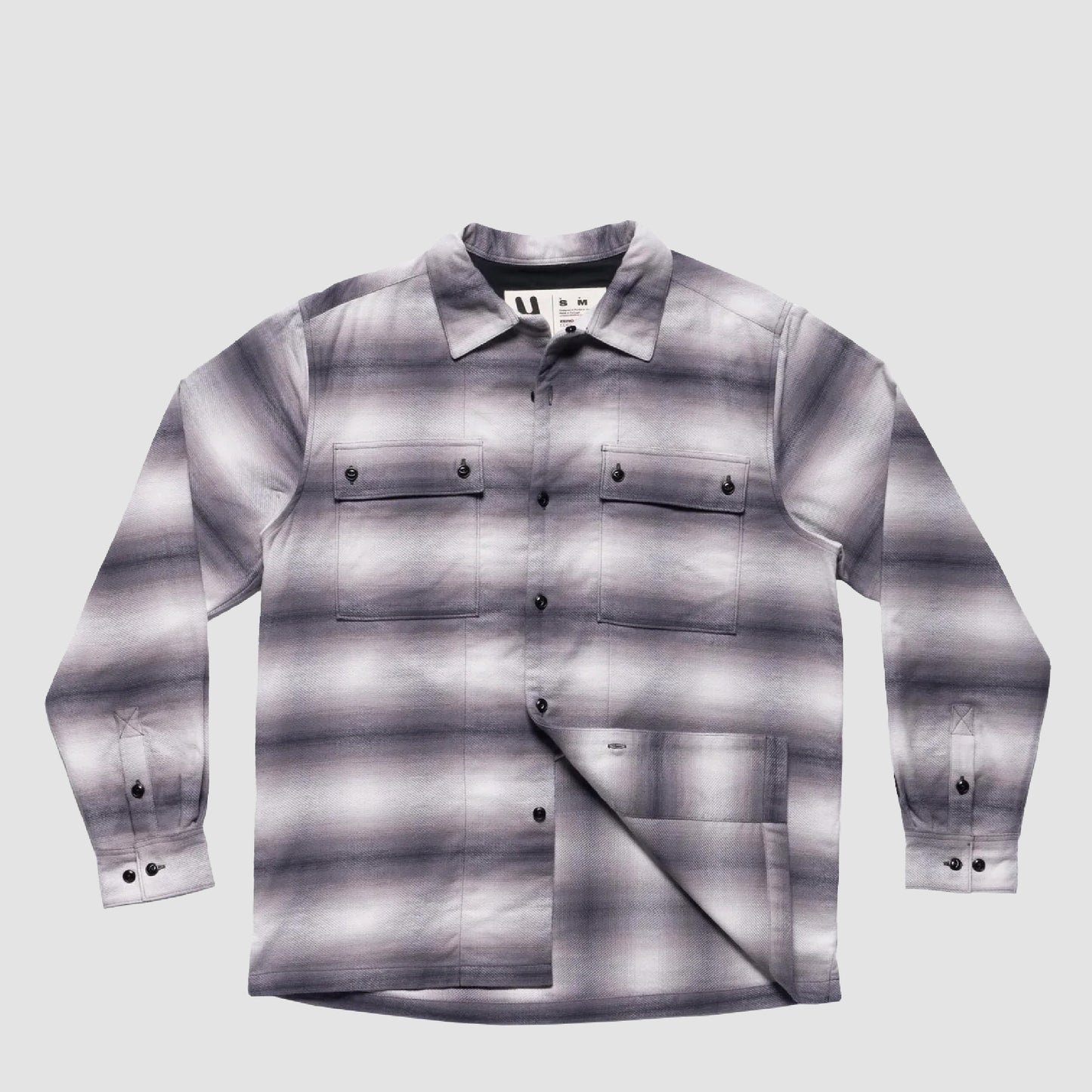 Ombre Flannel Shirt