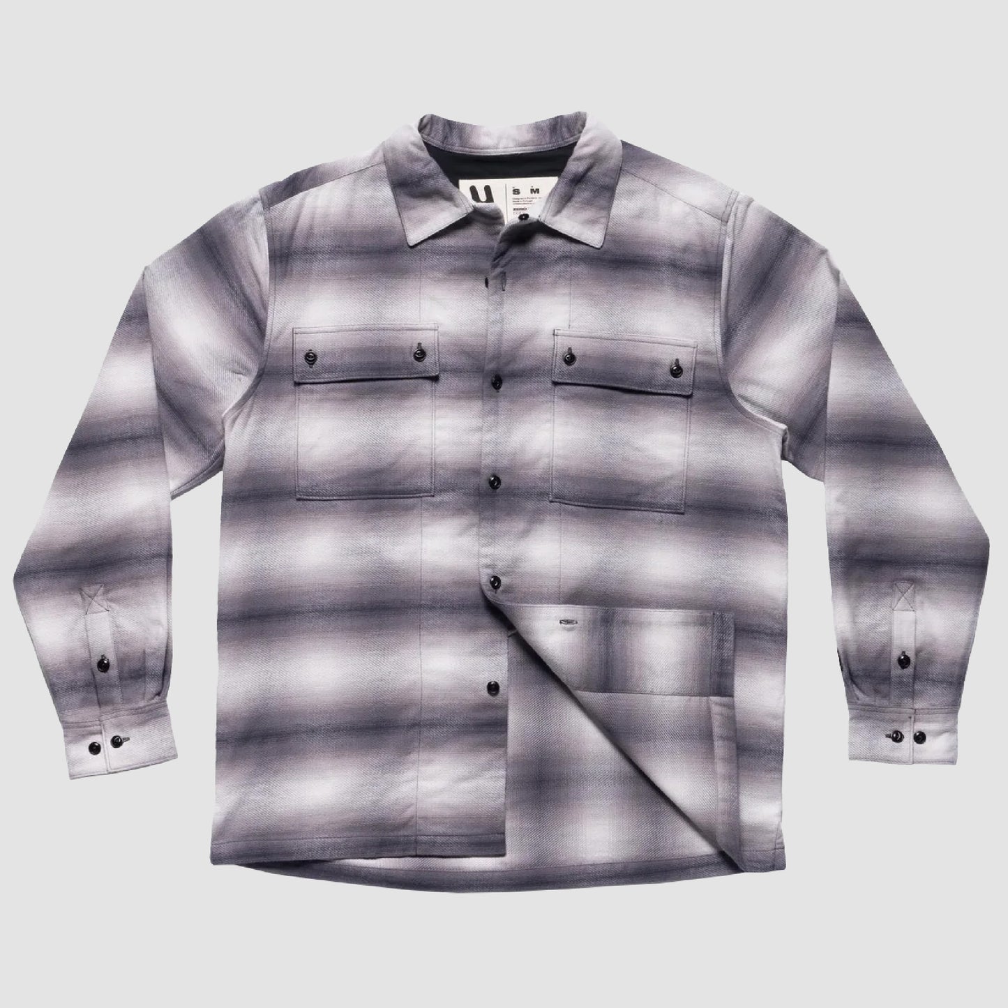 Ombre Flannel Shirt