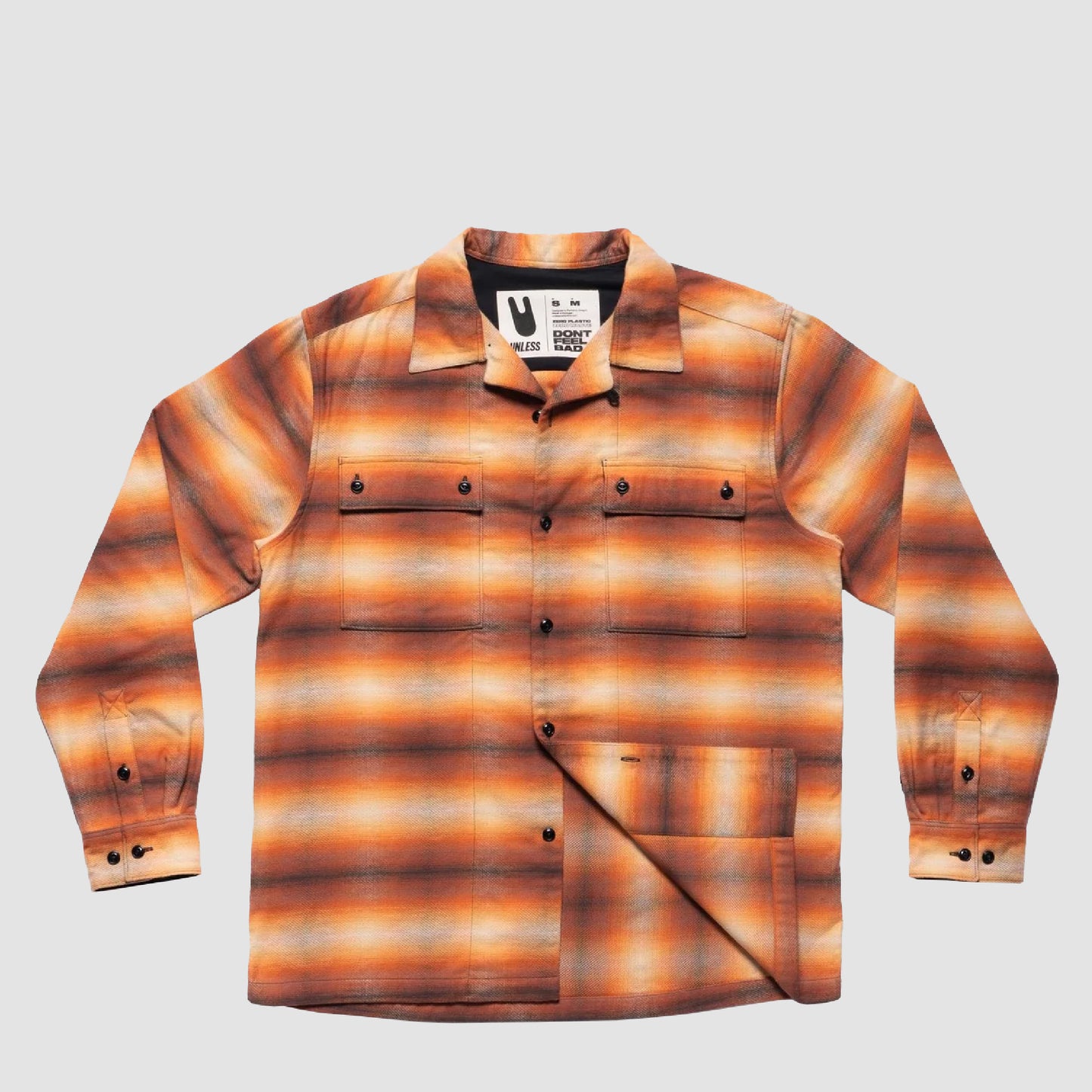 Ombre Flannel Shirt