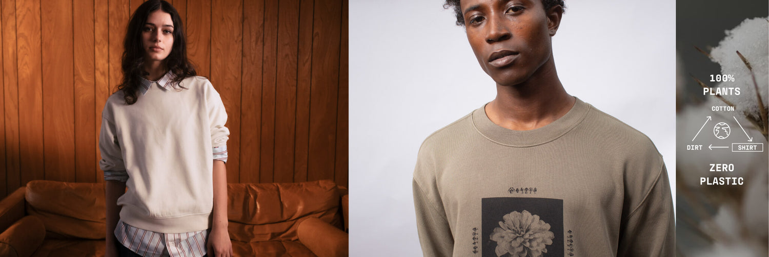 Spring Edit.<br><br> Earth Essentials for Plastic-Free Living. Not just better for the planet, BETTER FOR YOU.&nbsp; Our spring collection features all new colors and upgrades to our plastic-free classics and our new pique polo.