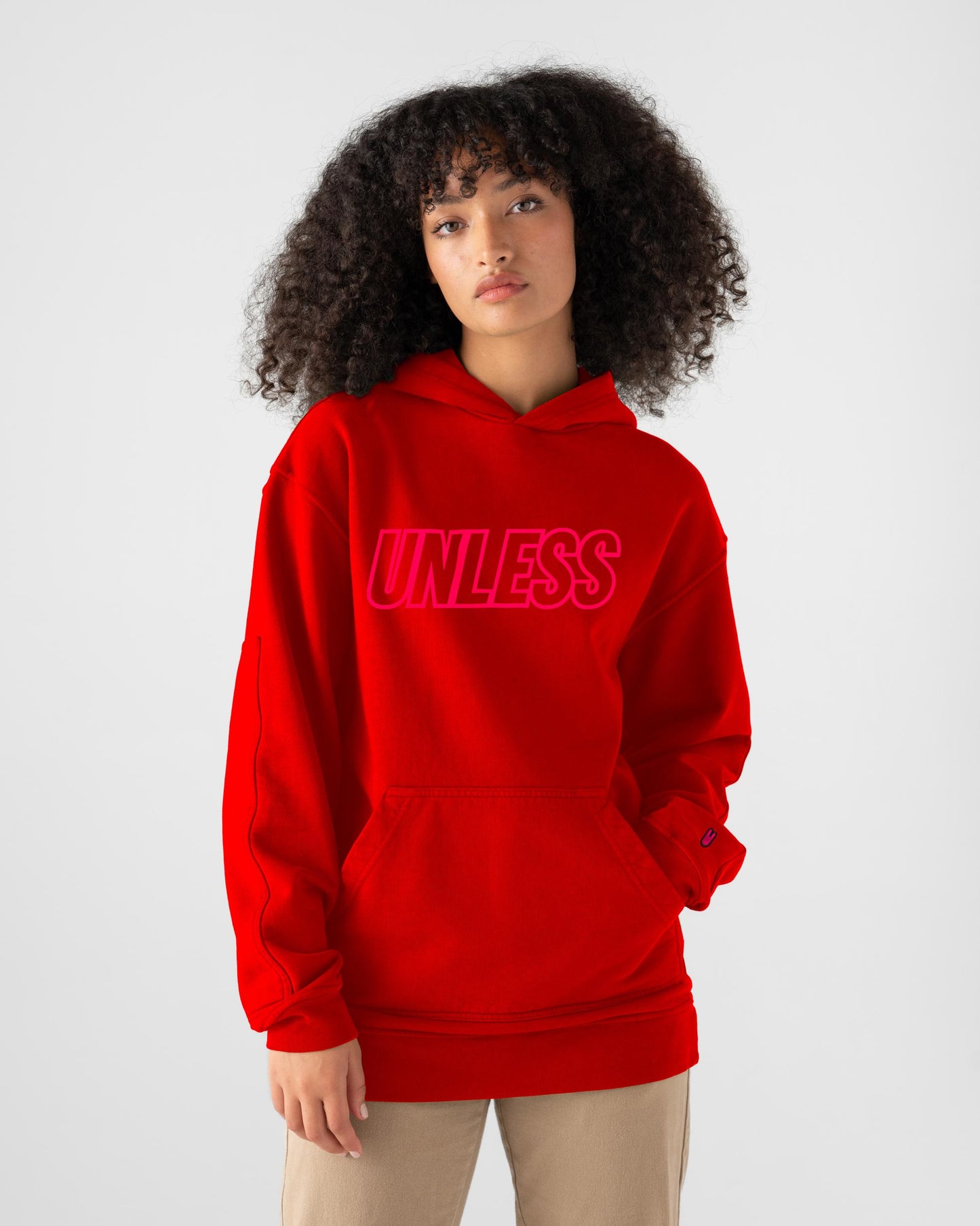 biodegradable "UNLESS" hoodie