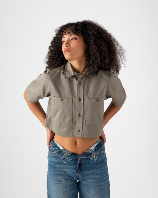 Biodegradable Crop work shirt